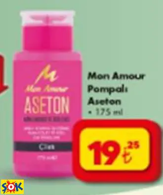 MON AMOUR POMPALI ASETON 175ML MON AMOUR POMPALI ASETON 175ML